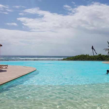 Appartement Rez-De-Chaussee De Villa A 1 Minute De La Plage Saint-Francois  Eksteriør bilde