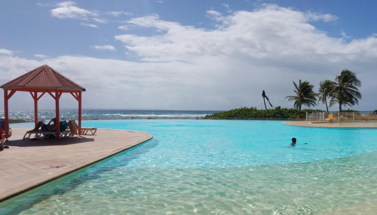 Appartement Rez-De-Chaussee De Villa A 1 Minute De La Plage Saint-Francois  Eksteriør bilde