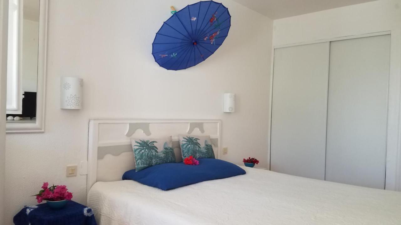 Appartement Rez-De-Chaussee De Villa A 1 Minute De La Plage Saint-Francois  Eksteriør bilde