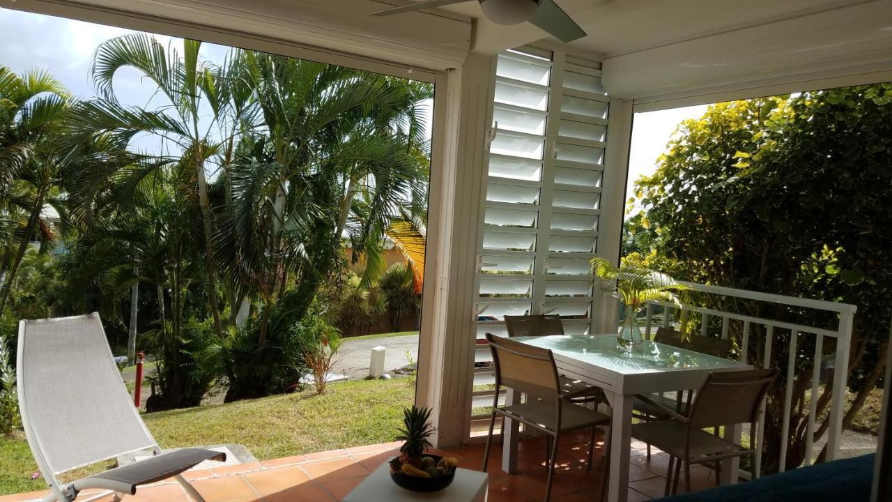 Appartement Rez-De-Chaussee De Villa A 1 Minute De La Plage Saint-Francois  Eksteriør bilde