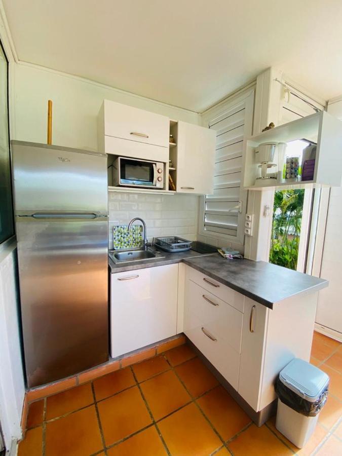 Appartement Rez-De-Chaussee De Villa A 1 Minute De La Plage Saint-Francois  Eksteriør bilde