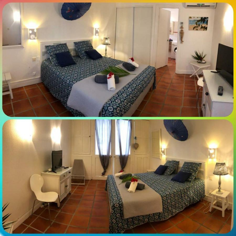 Appartement Rez-De-Chaussee De Villa A 1 Minute De La Plage Saint-Francois  Eksteriør bilde